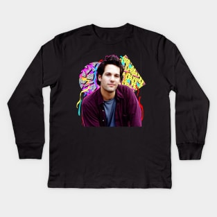 Paul Rudd Kids Long Sleeve T-Shirt